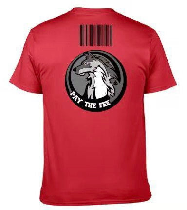 Red Pay The Fee T-Shirt