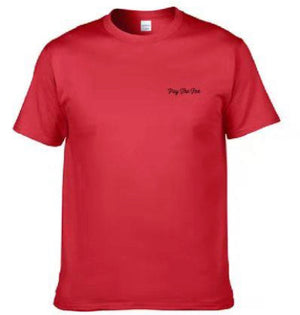 Red Pay The Fee T-Shirt