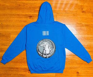 Blue Pay The Fee Hoodie